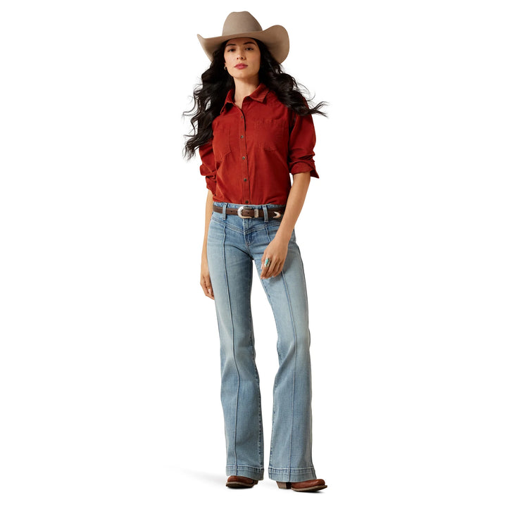 Ariat Ladies Perfect Rise Laney Monterey Slim Trouser Jeans 10078966 Jeans Double C Western Supply