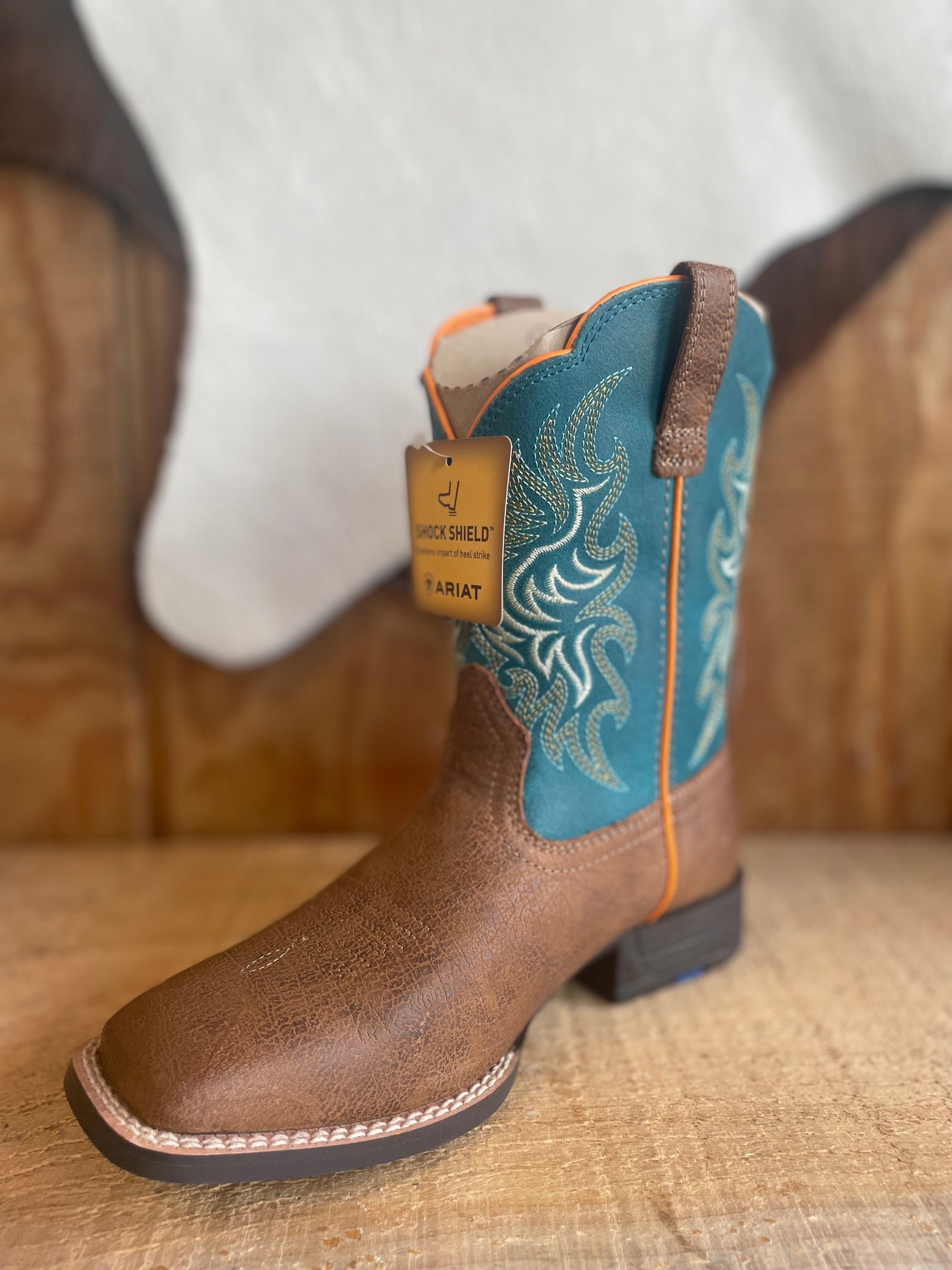 Youth Outrider TOASTY TAN Boots Ariat