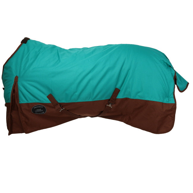 Denier Waterproof and breathable turnout blanket 74 teal brown shiloh