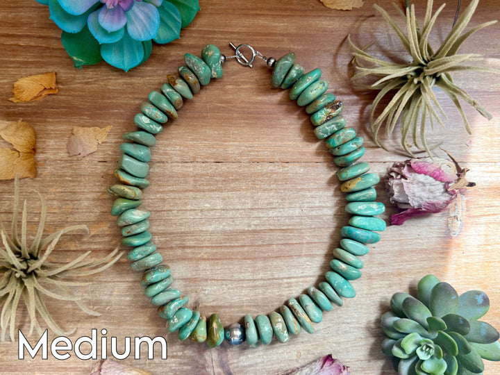 Turquoise Nugget Statement Necklace Necklaces Shopify Collective The Bijoux FAB Jewelry The Bijoux FAB Jewelry