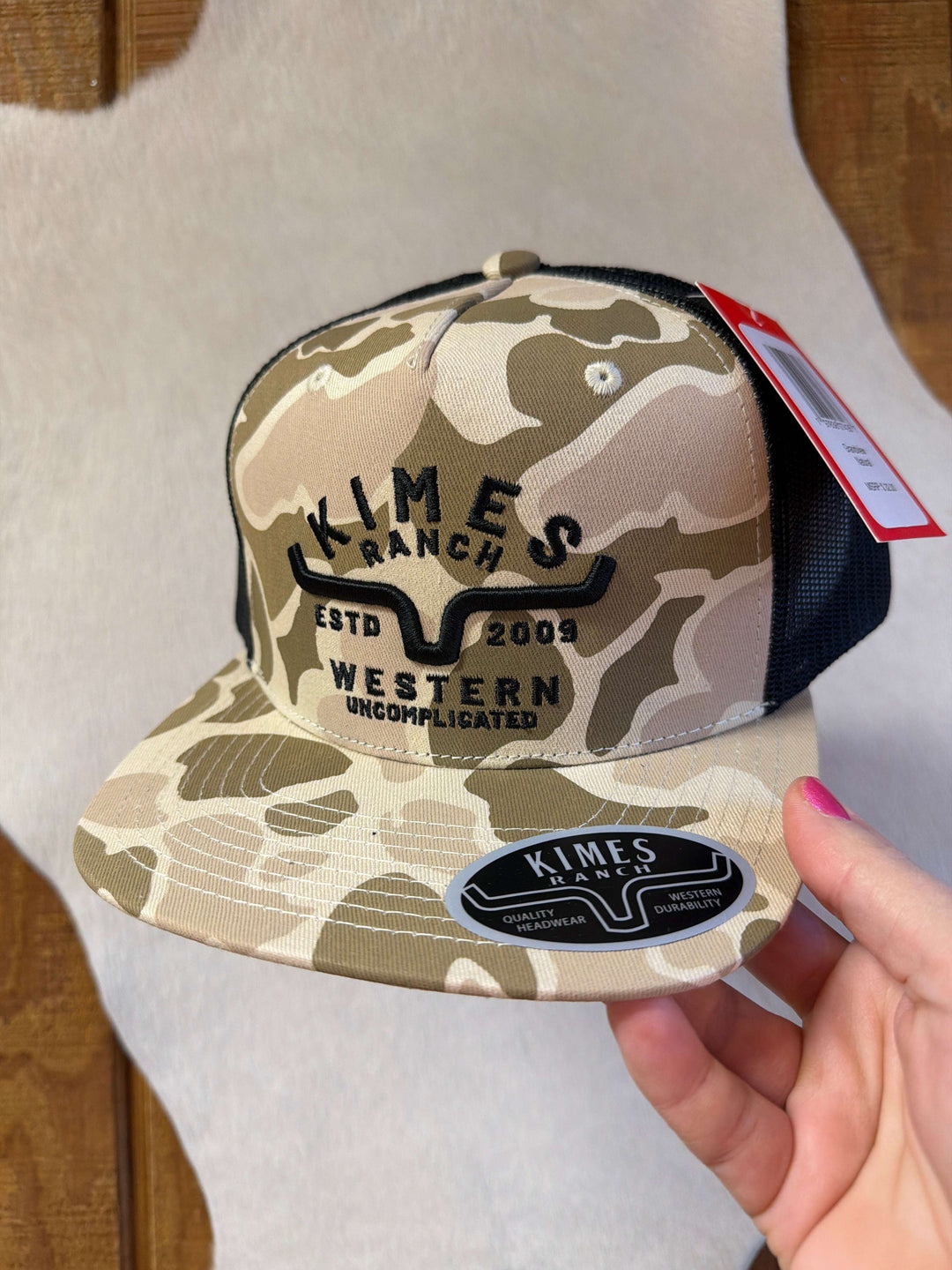 Kimes Ranch Cap Grandview Camo/Black Caps caps Kimes Kimes