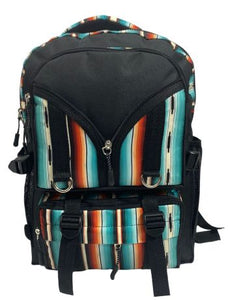 78233 Teal Serape Tactical Backpack