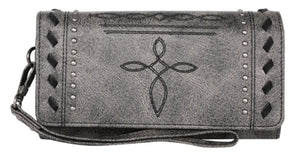 Montana West Whipstitch Collection Wallet