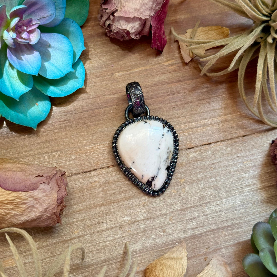 MJ White Buffalo Pendant Pendant Shopify Collective The Bijoux FAB Jewelry The Bijoux FAB Jewelry