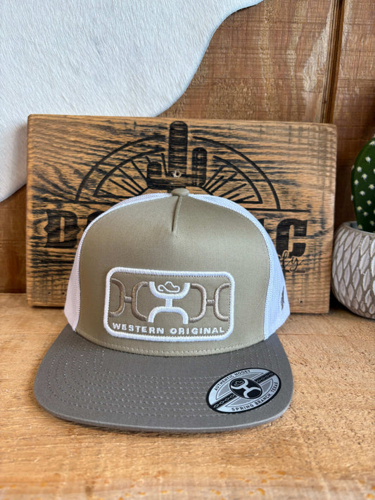Hooey "Loop" Trucker Cap Tan/White 2559-TNWH Cap Hooey