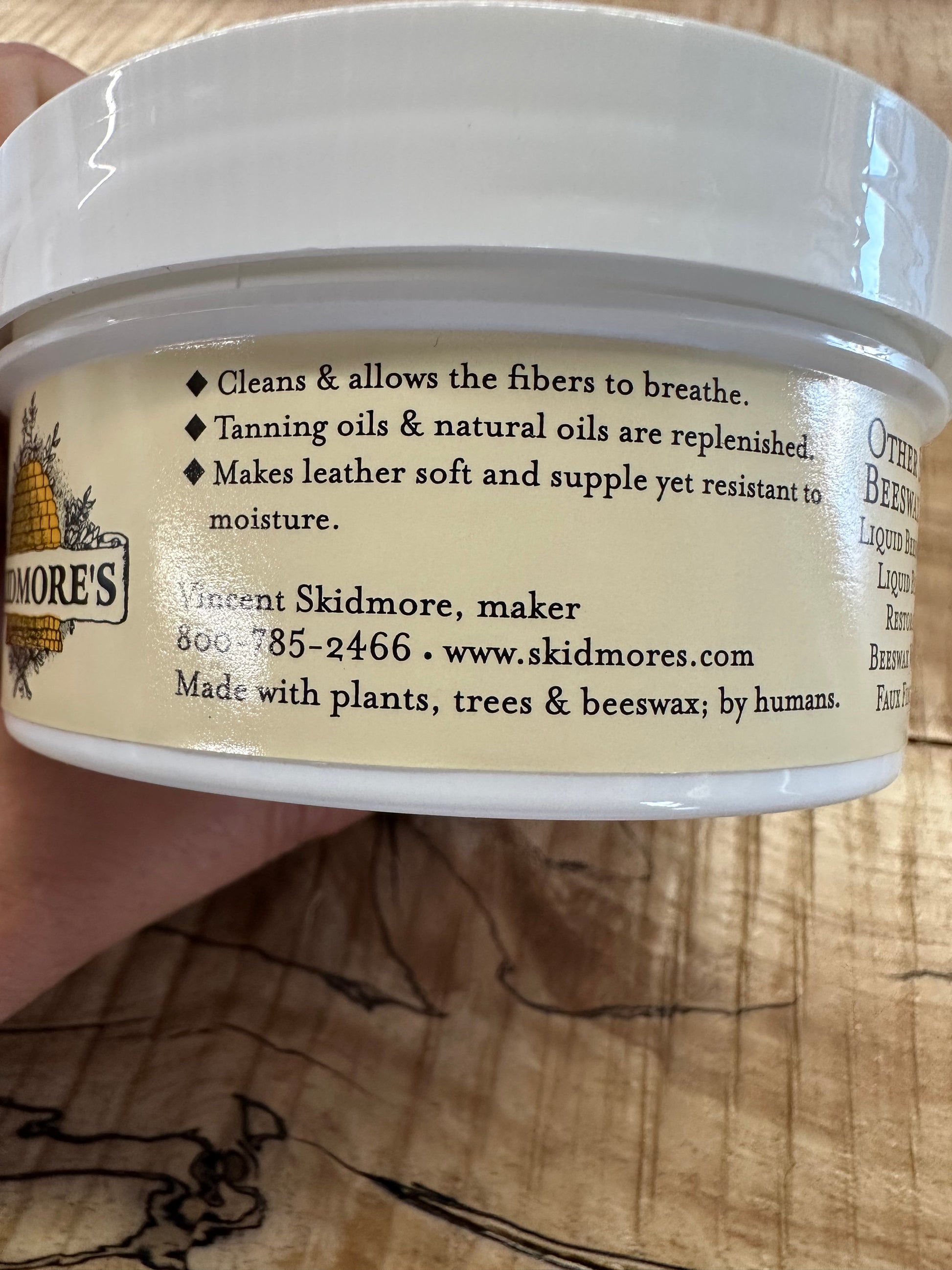 SKIDMORE’S LEATHER CREAM skidmore