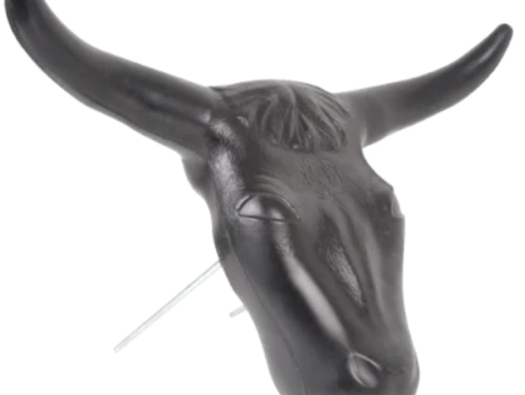 STEER HEAD - BLACK Steer Head equibrand