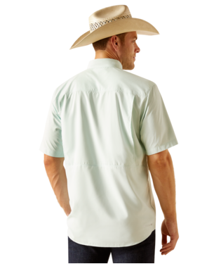 Ariat MNS VentTEK Outbound Classic Fit Shirt/Bleached Aqua Ariat