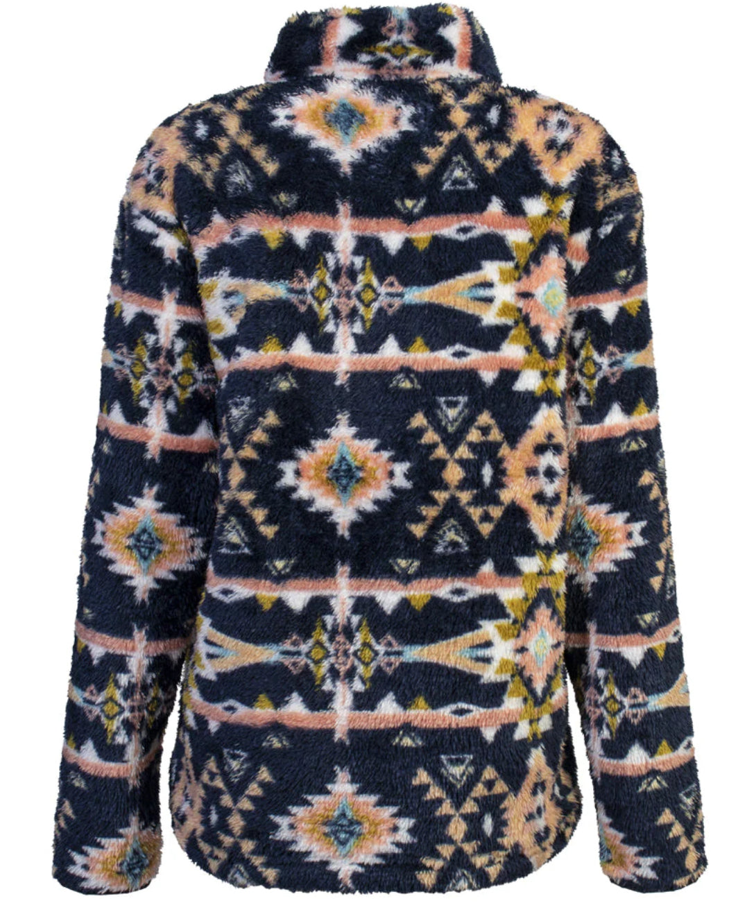 HOOEY "LADIES/YOUTH FLEECE PULLOVER" NAVY/AZTEC Hooey