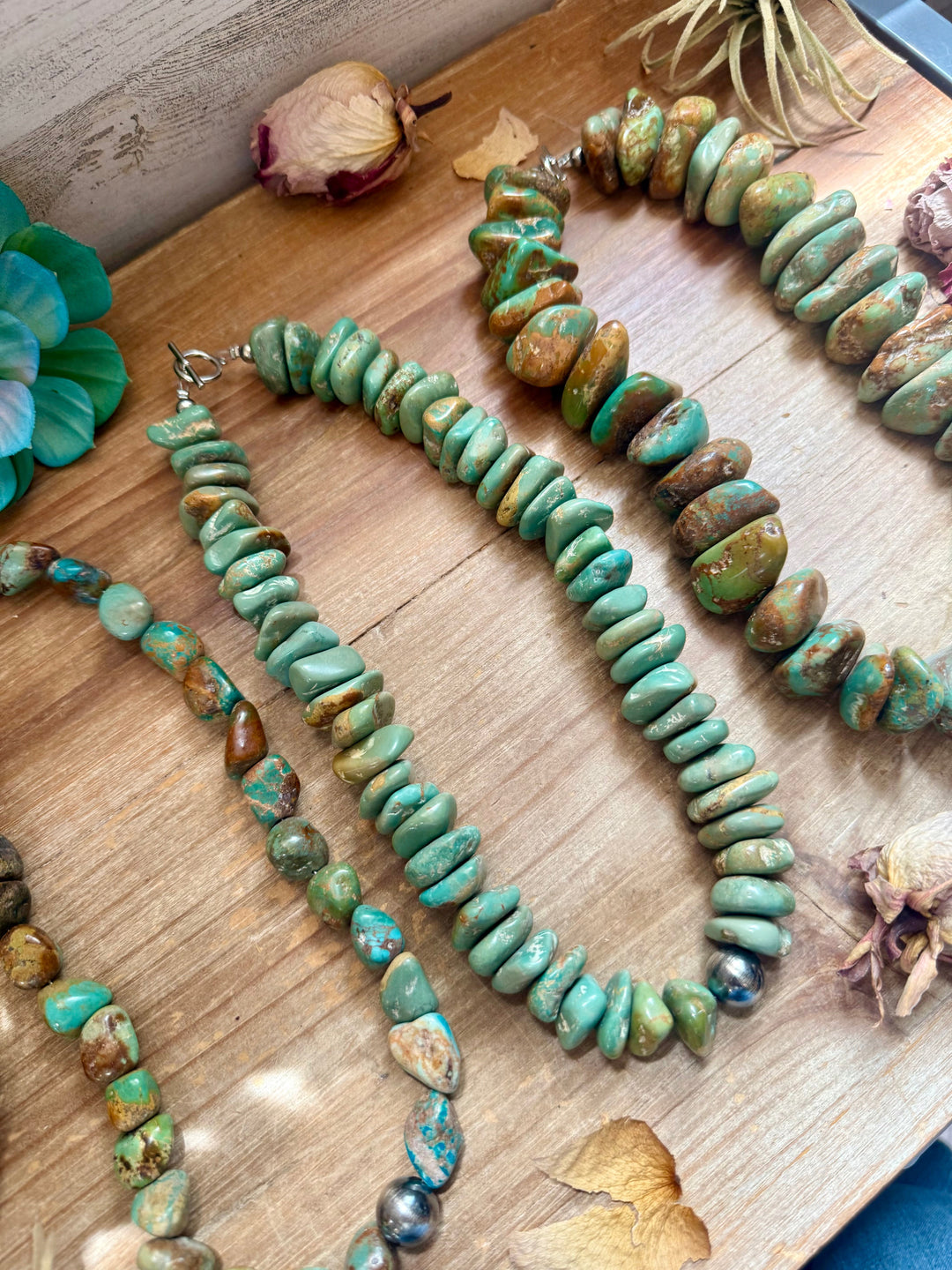 Turquoise Nugget Statement Necklace Necklaces Shopify Collective The Bijoux FAB Jewelry The Bijoux FAB Jewelry