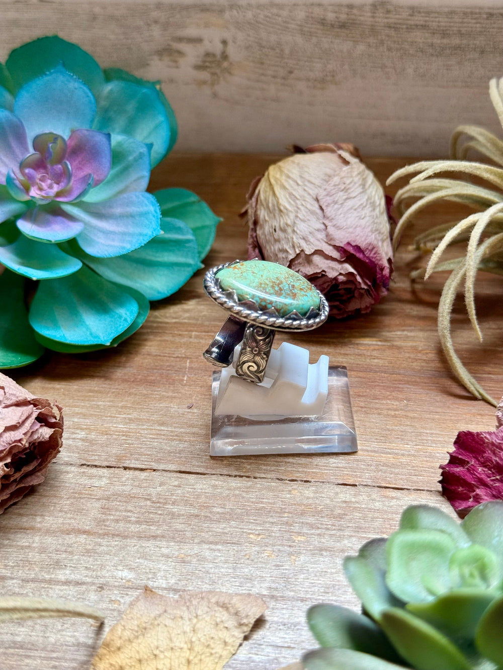 Smaller green ring Ring Shopify Collective The Bijoux FAB Jewelry The Bijoux FAB Jewelry