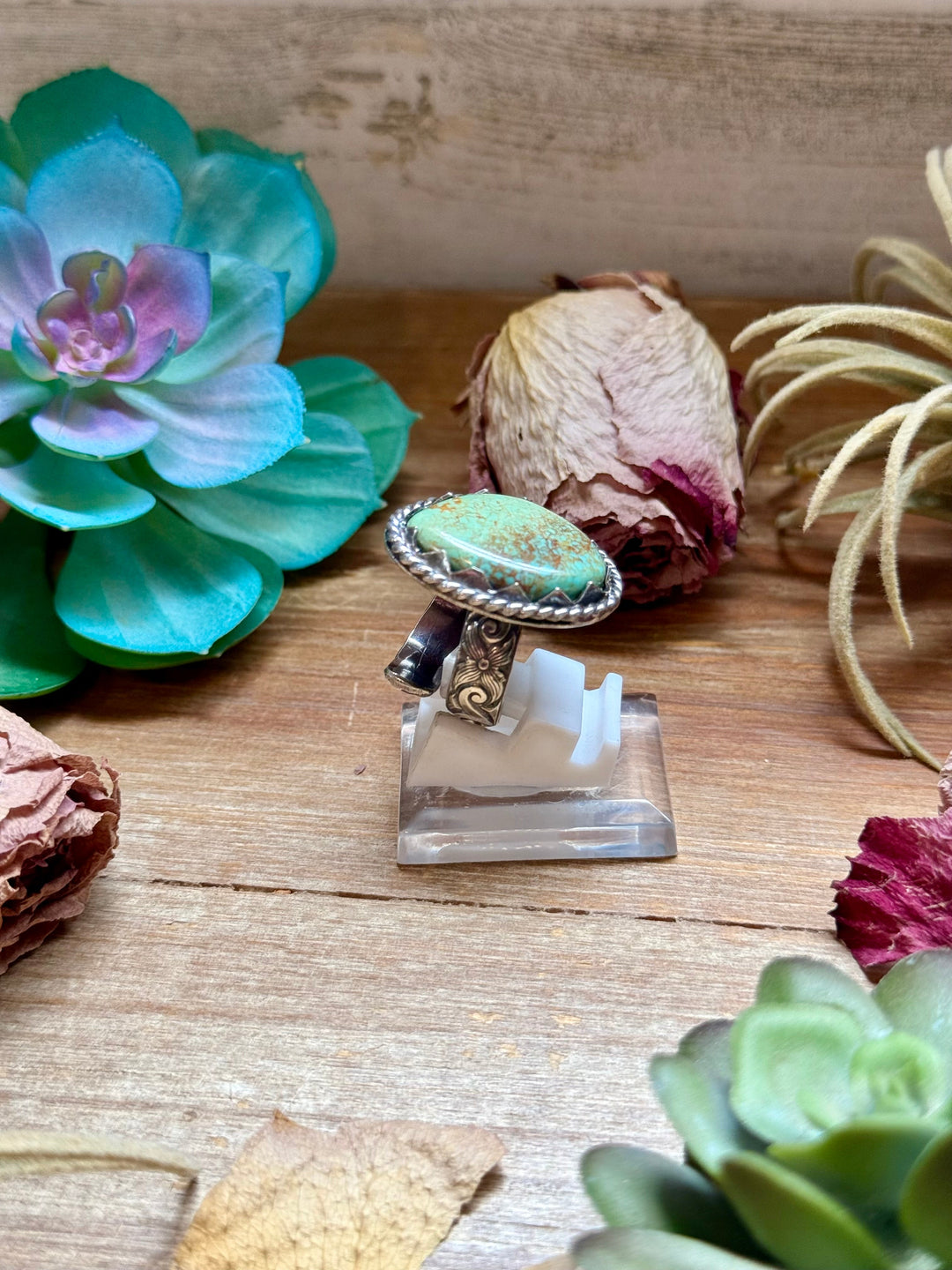 Smaller green ring Ring Shopify Collective The Bijoux FAB Jewelry The Bijoux FAB Jewelry