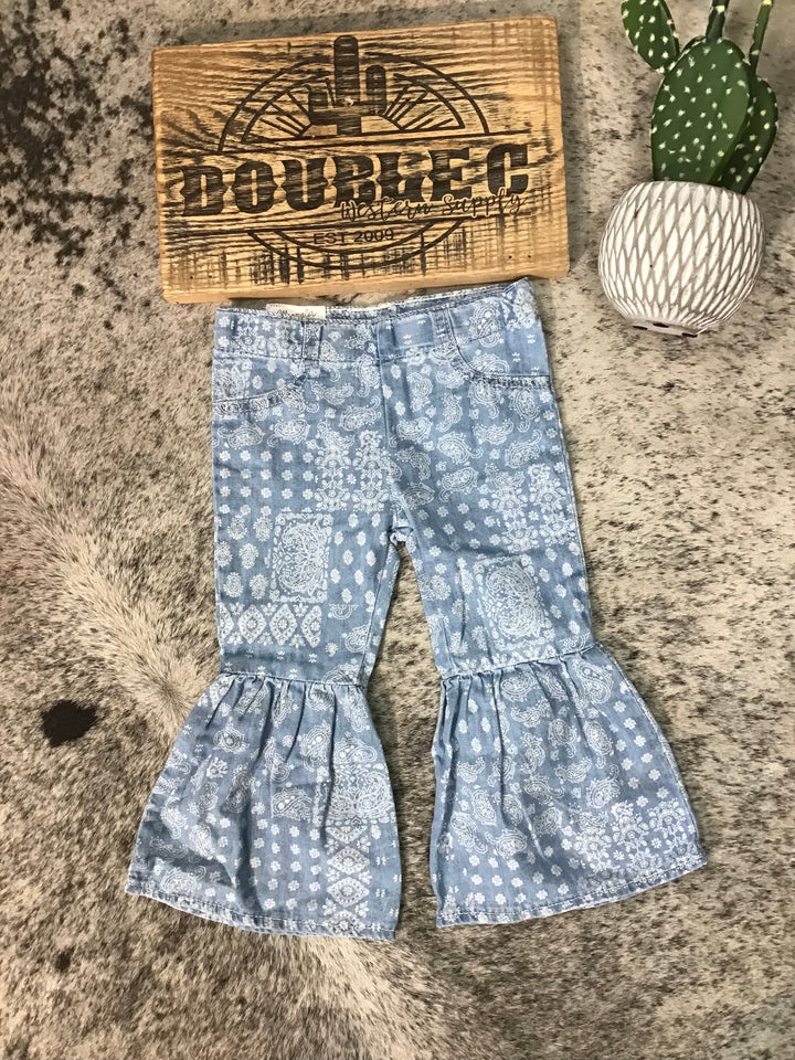 Wrangler® Baby Girl Flare Jean - Winter Jean girls Wrangler Wrangler