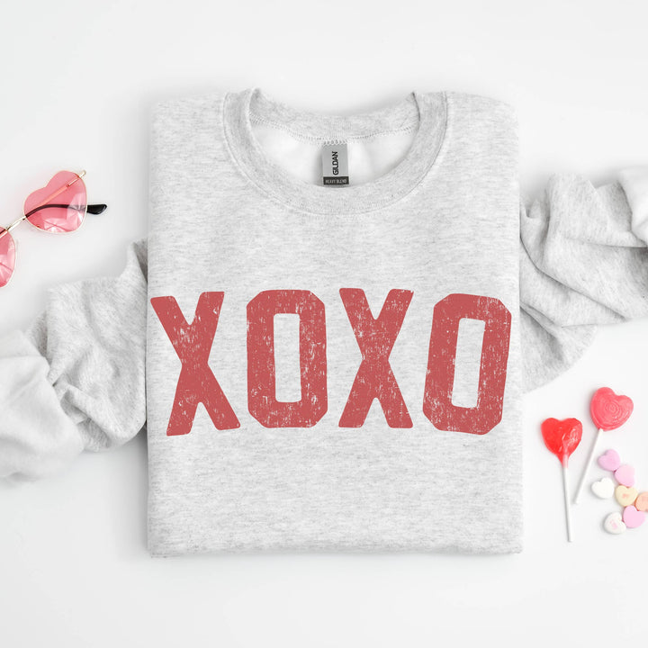 XOXO Crewneck Sweatshirt, Valentine's Day Shirt Sweatshirt 20% off Women's Mugsby
