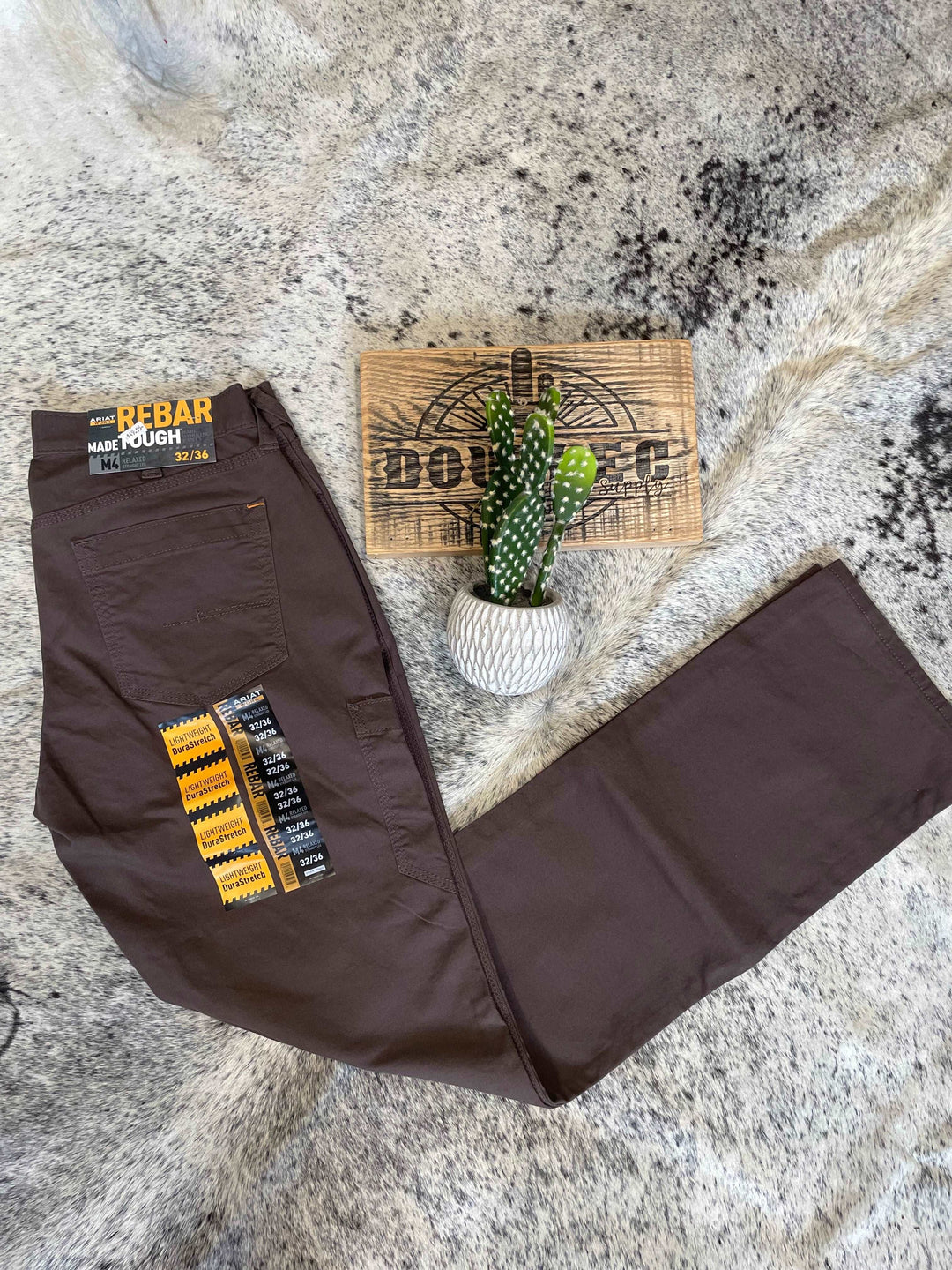 Ariat Men’s Rebar M4 Low Rise DuraStretch Made Tough Pants ariatmens Ariat