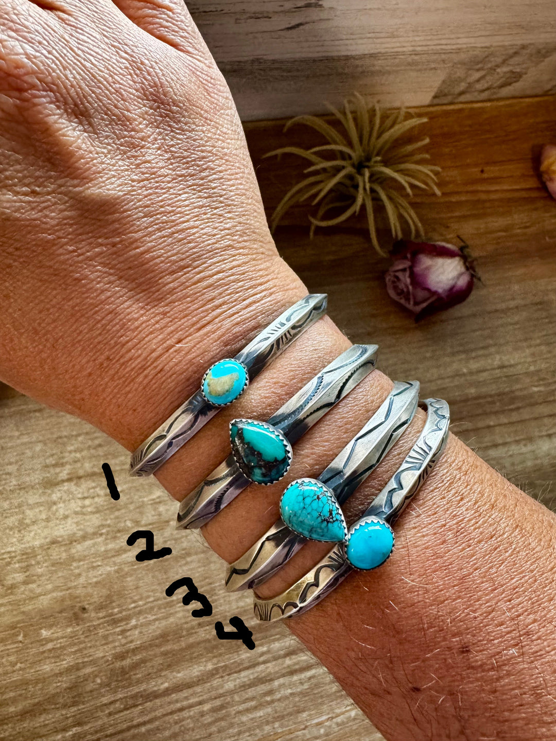 Turquoise Cuff Bracelet – Sterling Silver Bracelets Shopify Collective The Bijoux FAB Jewelry The Bijoux FAB Jewelry