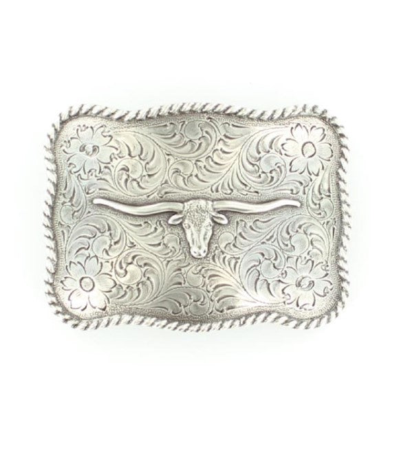 Nocona, Men’s Longhorn Buckle Belt Buckle M&F