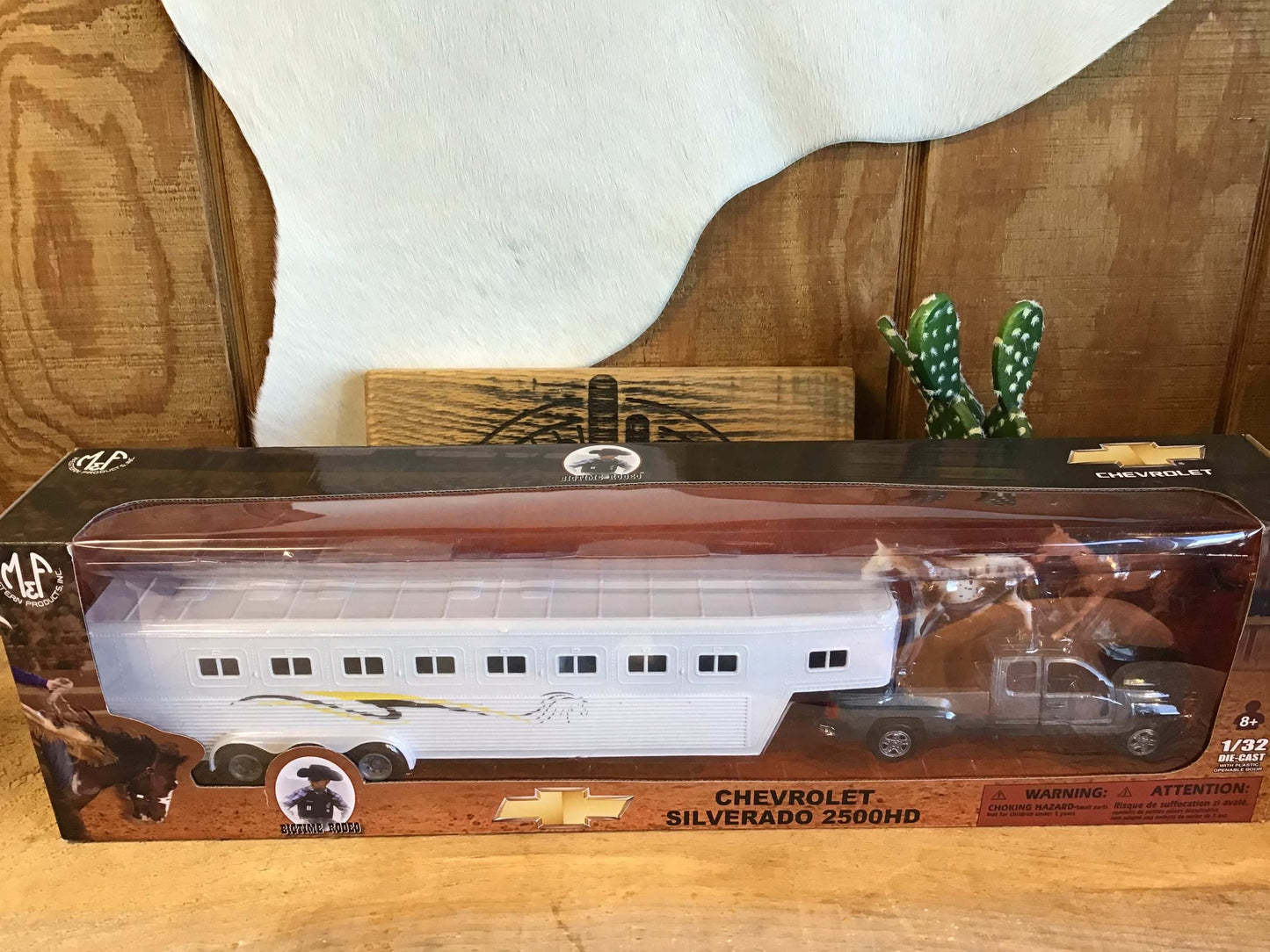 Big Time Rodeo Truck and Trailer Play Set 50632 Toy M & F