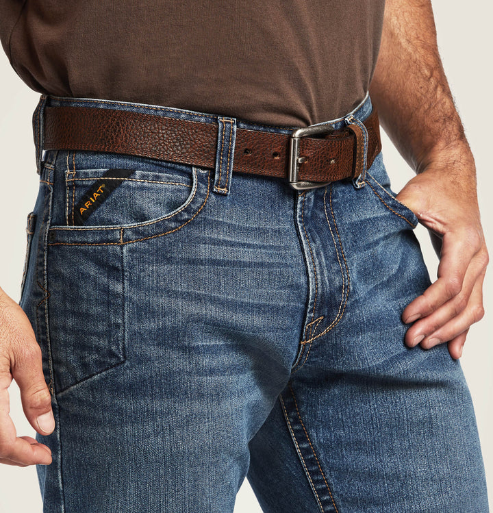 Rebar M7 DuraStretch Edge Stackable Straight Leg Jean ariatmens Ariat