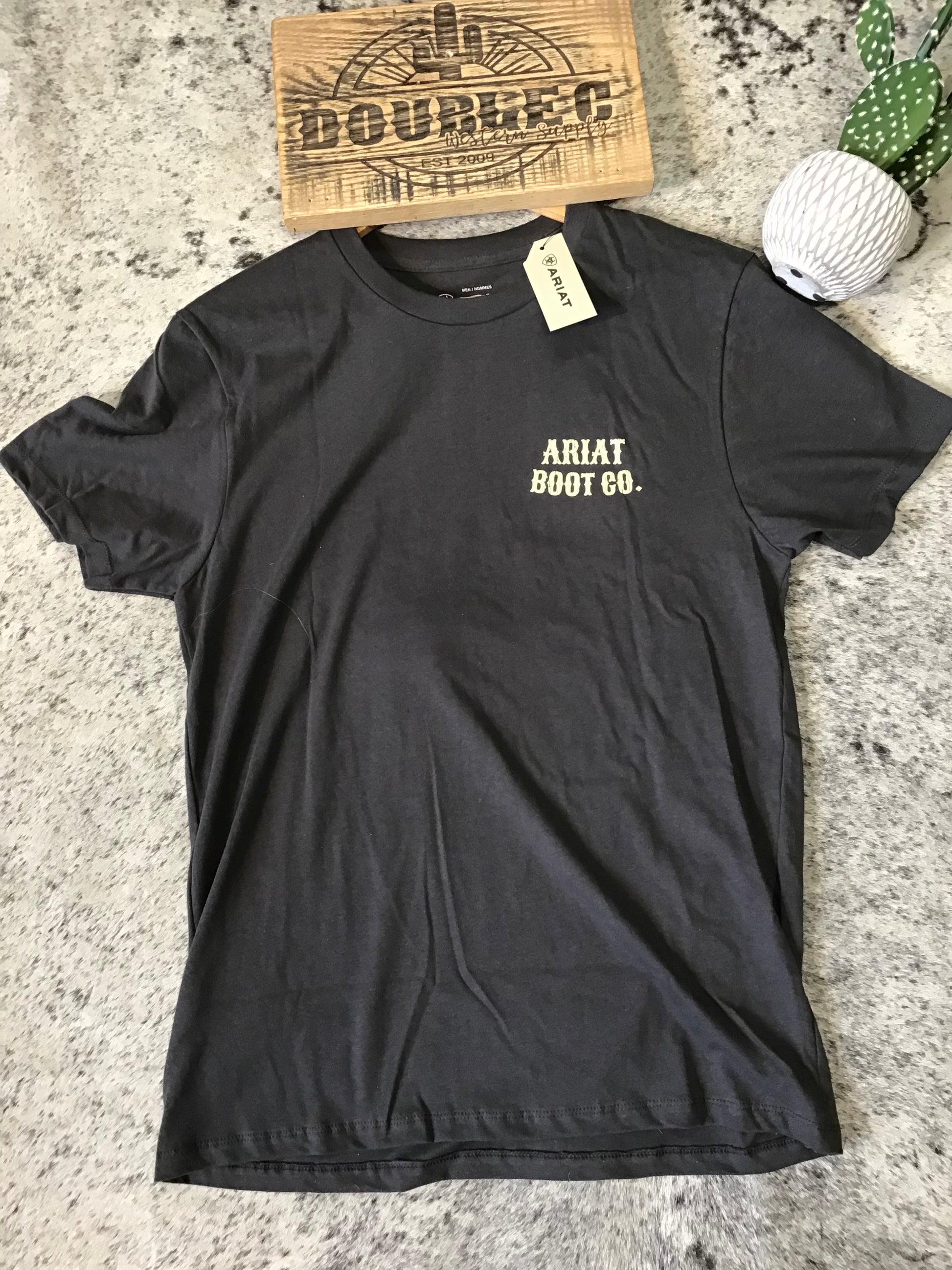 MNS Ariat Cowboy Cocky T-Shirt VINTAGE BLACK T Shirt ariatmens Ariat