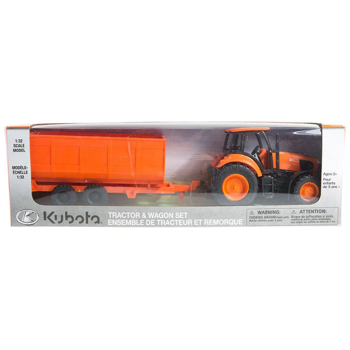 Kubota Farm Tractor/Trailer 5100004 Toy M & F