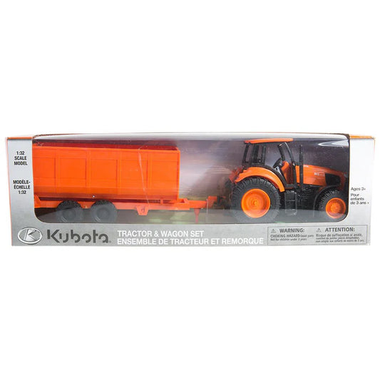 Kubota Farm Tractor/Trailer 5100004 Toy M & F
