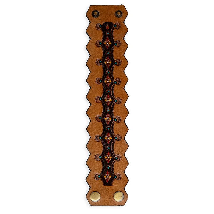 Canyon Crest Leather Cuff Bracelet Jewelry Myra