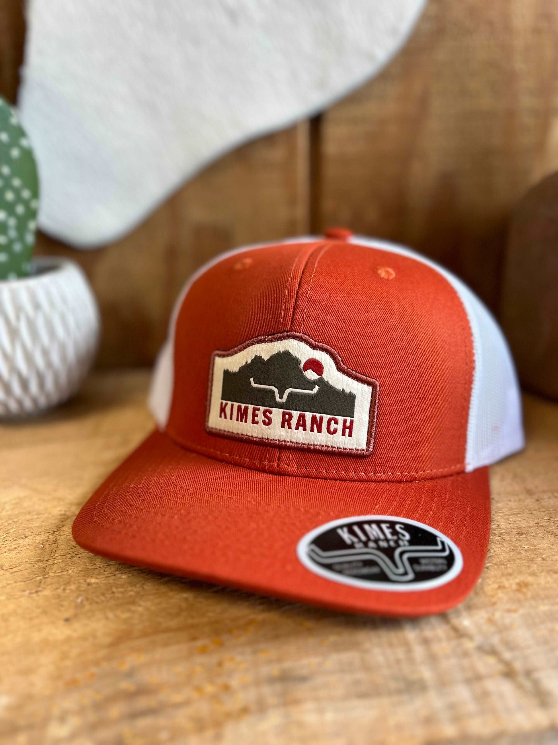 Kimes Ranch Camelback Hat in Burnt Orange Caps Kimes