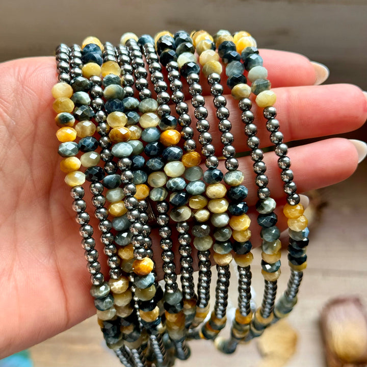 16” Golden Tiger Eye Necklace – Sterling Silver Pearls Necklaces Shopify Collective The Bijoux FAB Jewelry The Bijoux FAB Jewelry