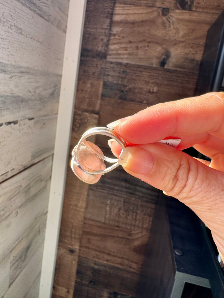 Black Onyx Oval Ring – Sterling Silver – Sizes 7.5 & 8 ring Shopify Collective The Bijoux FAB Jewelry The Bijoux FAB Jewelry