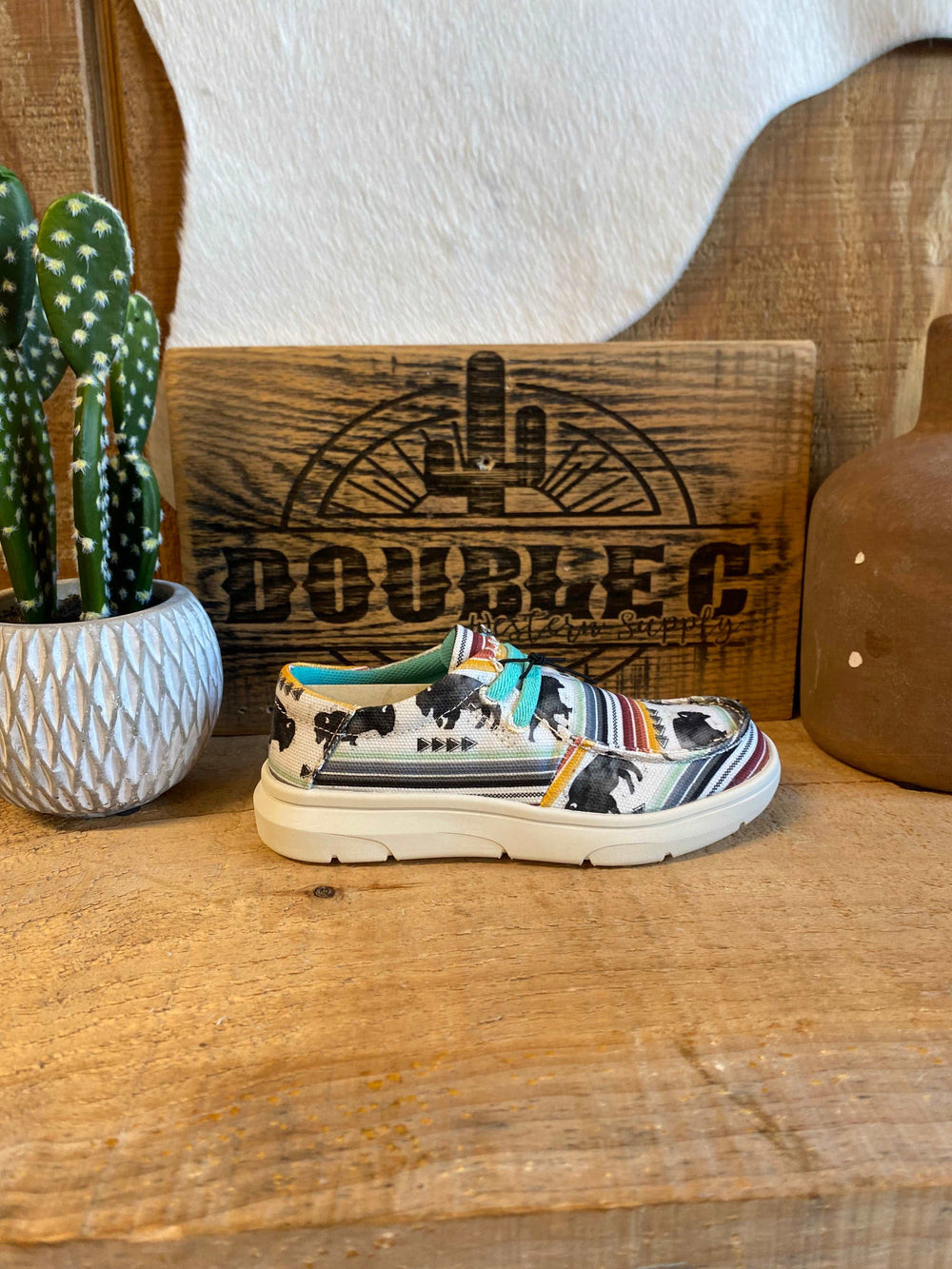 Ariat Kid's Hilo in Buffalo Print shoes ariat ariatfootwear children's Ariat