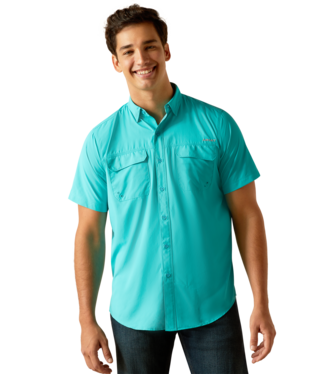 Ariat MNS VentTEK Outbound Fitted Shirt DRIFT TURQUOISE Ariat