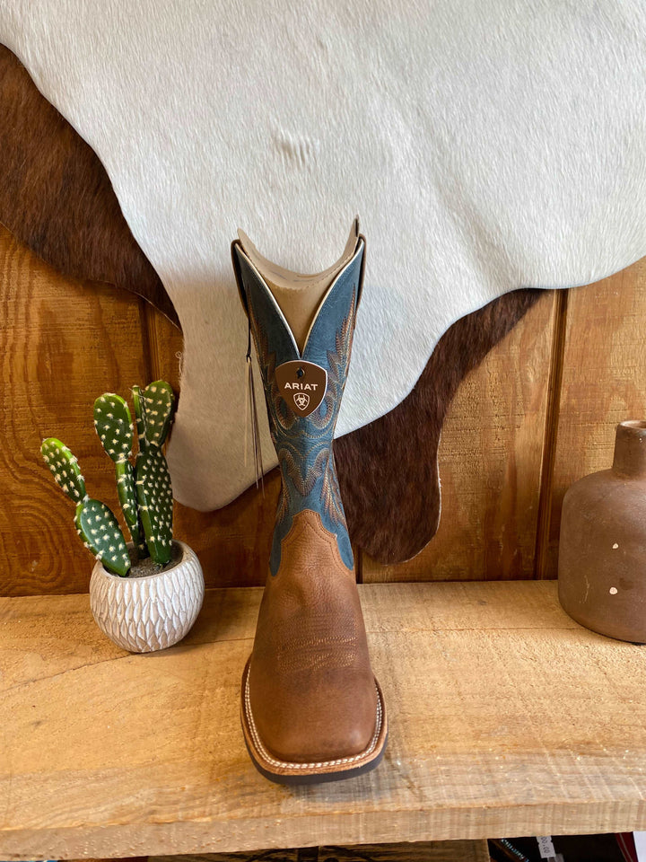 Ariat Men's Hudson Cowboy Boots-Wicker Brown Mens Boots ariat ariatfootwear ariatmens Men's Ariat