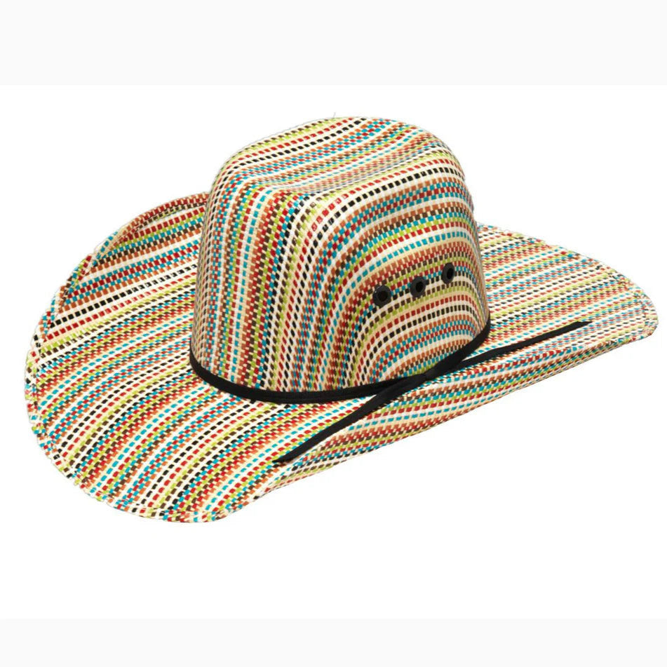 Ariat® Youth Multi Color Straw Cowboy Hat Hat ariat M & F