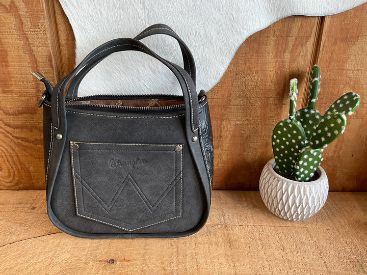 Wrangler Genuine Hair-On Cowhide Tote/Crossbody WG169-2022CF/ WG169-2022BK Purse Women's Wrangler Wrangler