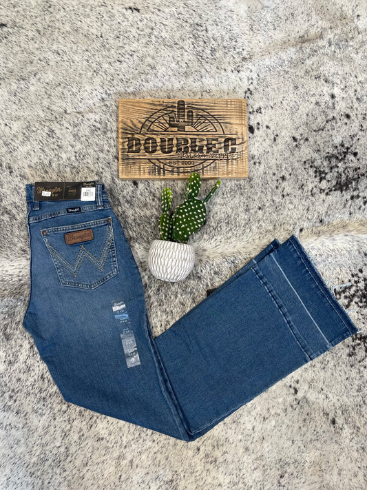 WOMEN'S WRANGLER RETRO® MAE RELEASED HEM MID RISE TROUSER JEAN IN BRIANNA Jean Women's Wrangler