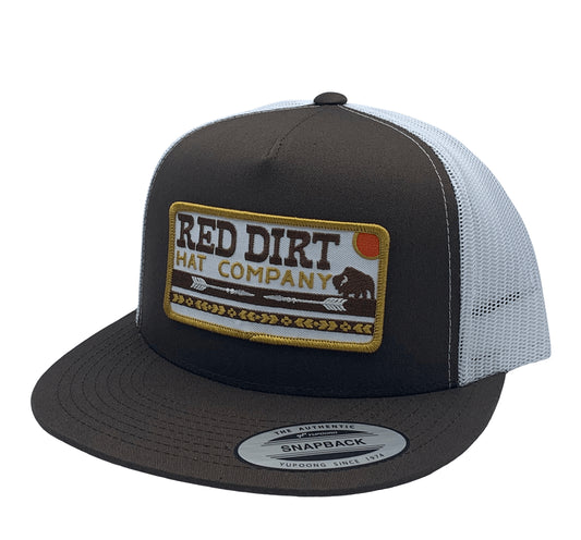 Red Dirt Arrows – Brown White Cap Red Dirt