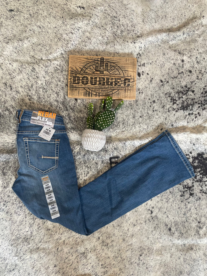 Ariat® Ladies Rebar Riveter Perfect Rise Malibu 10041067 Jeans Women's Ariat