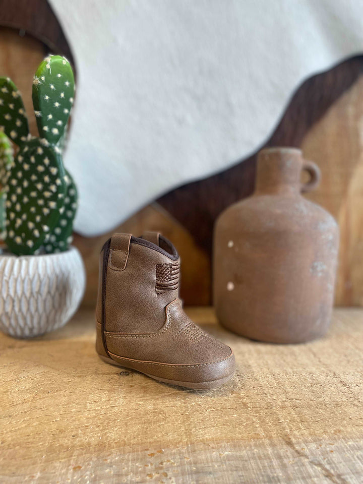 Ariat Boy's Lil' Stompers Anthem Patriot Western Boots Toddler Boots ariat ariatfootwear children's Ariat