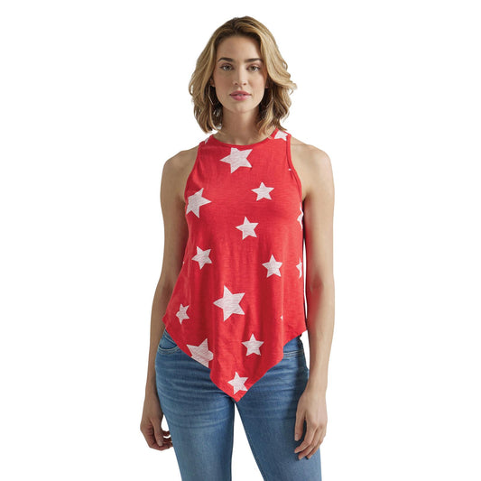 Wrangler Retro® Americana Tank - Red White Wrangler