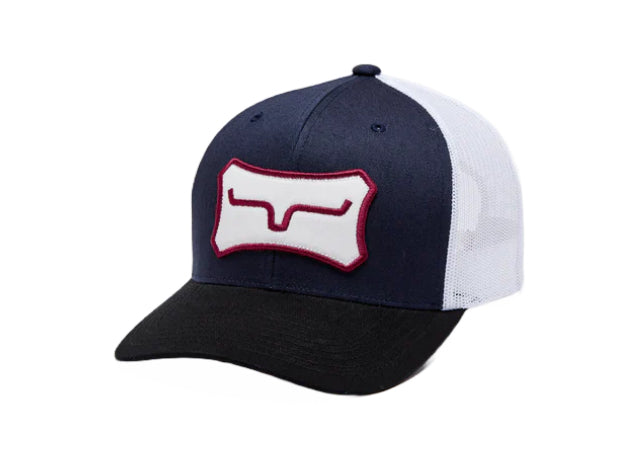 Kimes Ranch Unisex Navy Boneyard Trucker Ha caps kimes Kimes