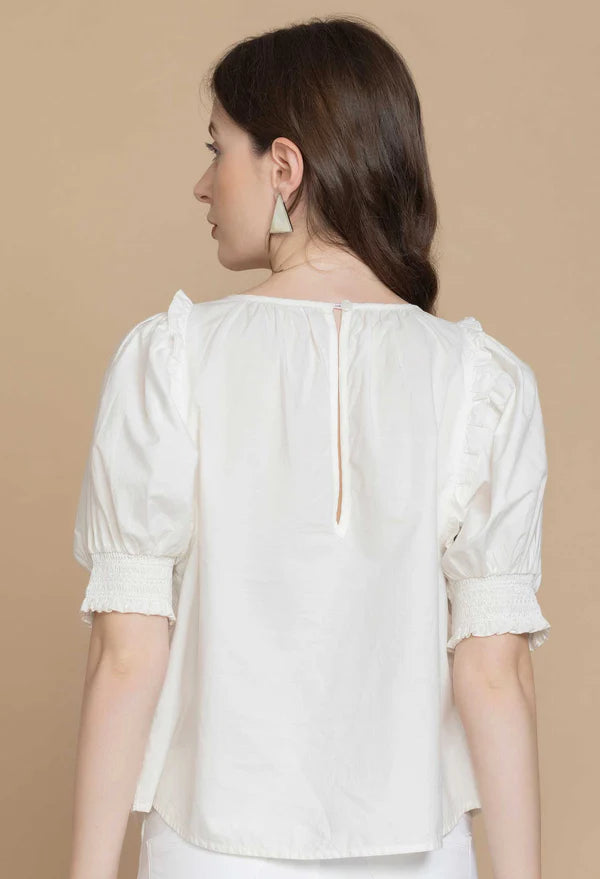 MYRA BOHERA ABIGAIL’S CHARM LACE TOP Shirts & Tops Myra