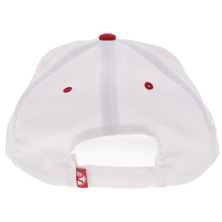 Bad Company Hat White/Red BC001T-WH Hat caps hooey Hooey