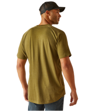 Load image into Gallery viewer, Ariat MNS Rebar Cotton Strong T-Shirt
LICHEN HEATHER
