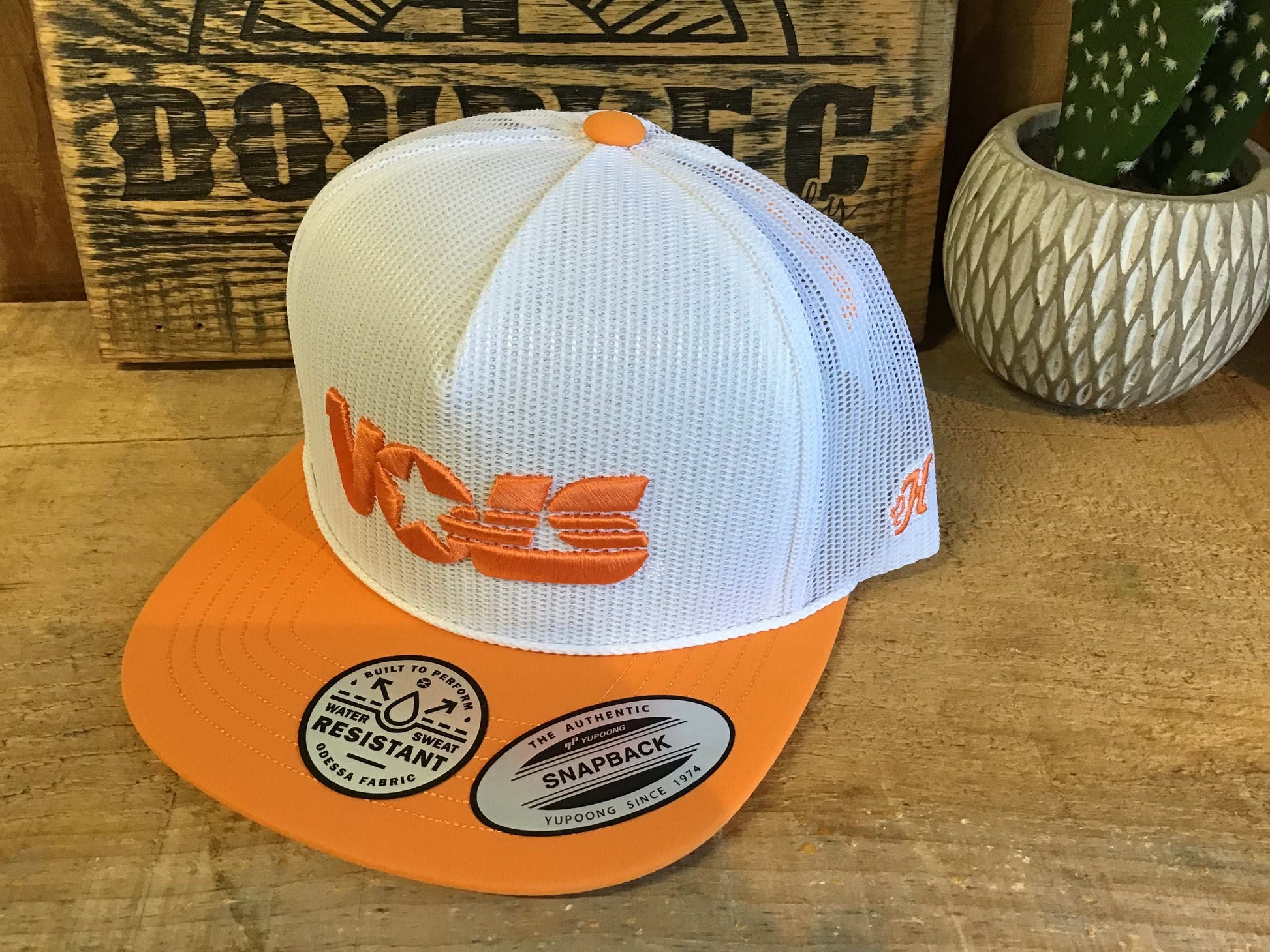 Hooey Tennessee White With Orange Vols Logo Cap 7479T Cap Hooey