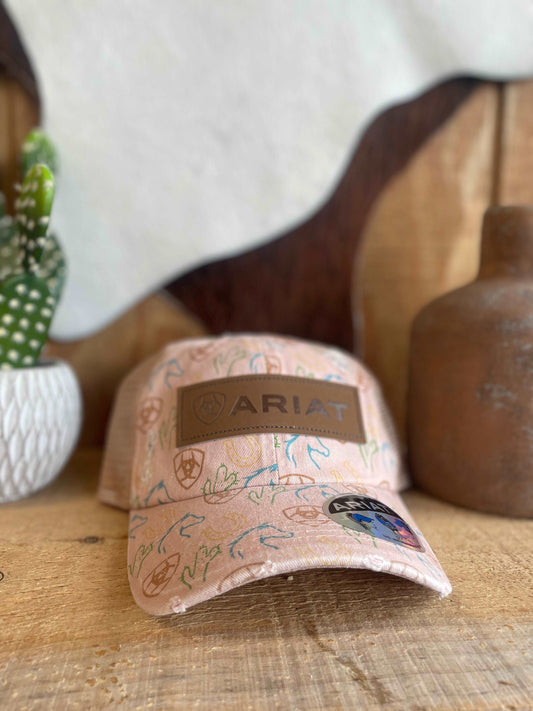 Ariat Pony Flo Cap - Pink caps ariatwomens M & F