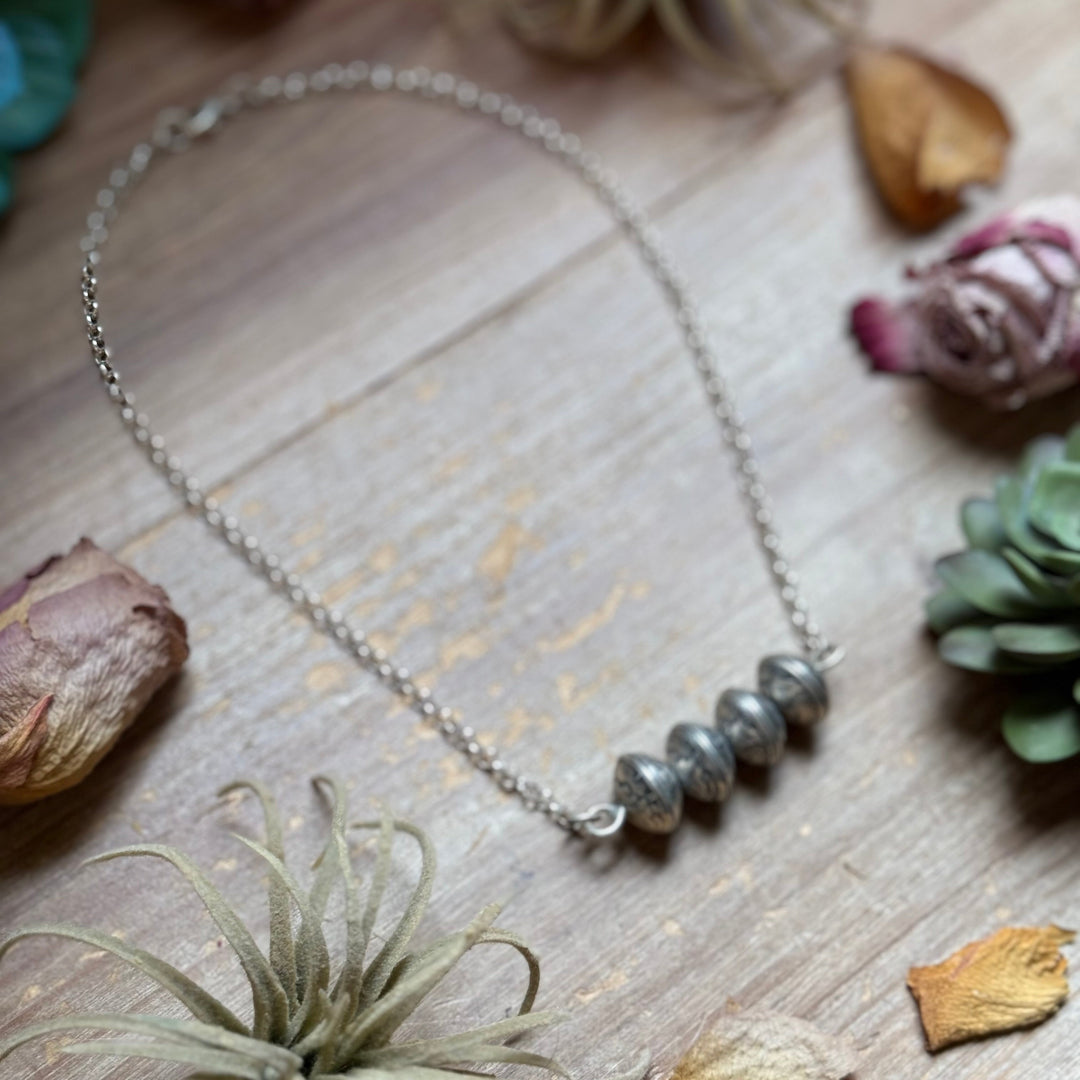 88 - Sterling Silver Mercury Dime Bar Necklace by Jason Ogg Necklaces Shopify Collective The Bijoux FAB Jewelry The Bijoux FAB Jewelry