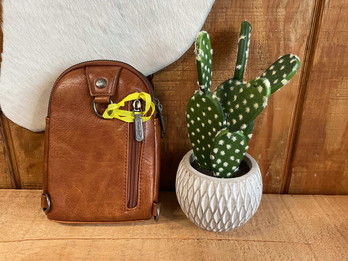 Wrangler Sling Bag/Crossbody/Chest Bag - Brown WG87-334BR Purse Montana West