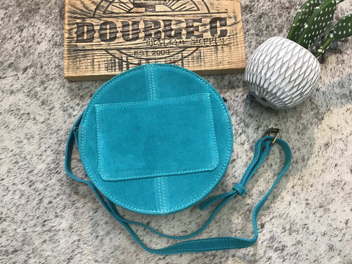 Canteen Genuine Western Suede Leather women bag Purse Women's american darling