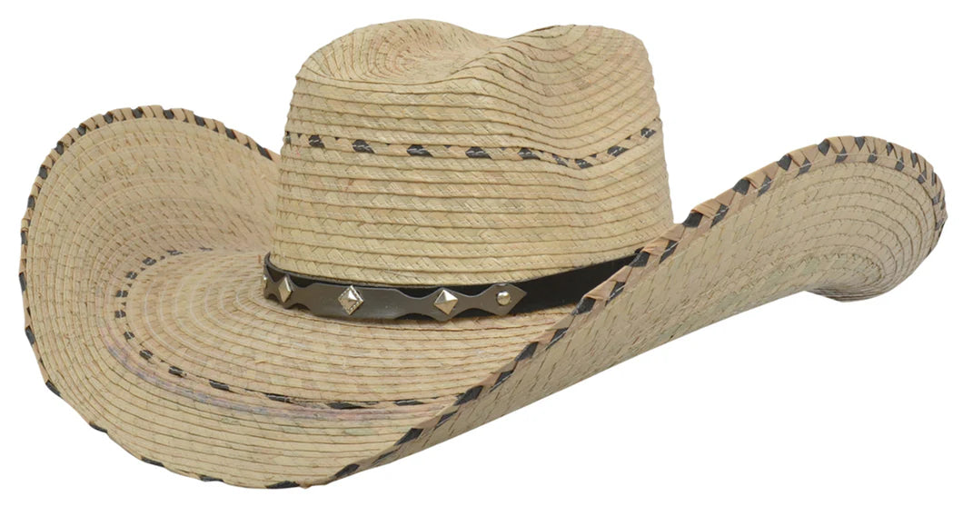 Alamo Old West Texas Palm Python Print D05110 Hat M & F